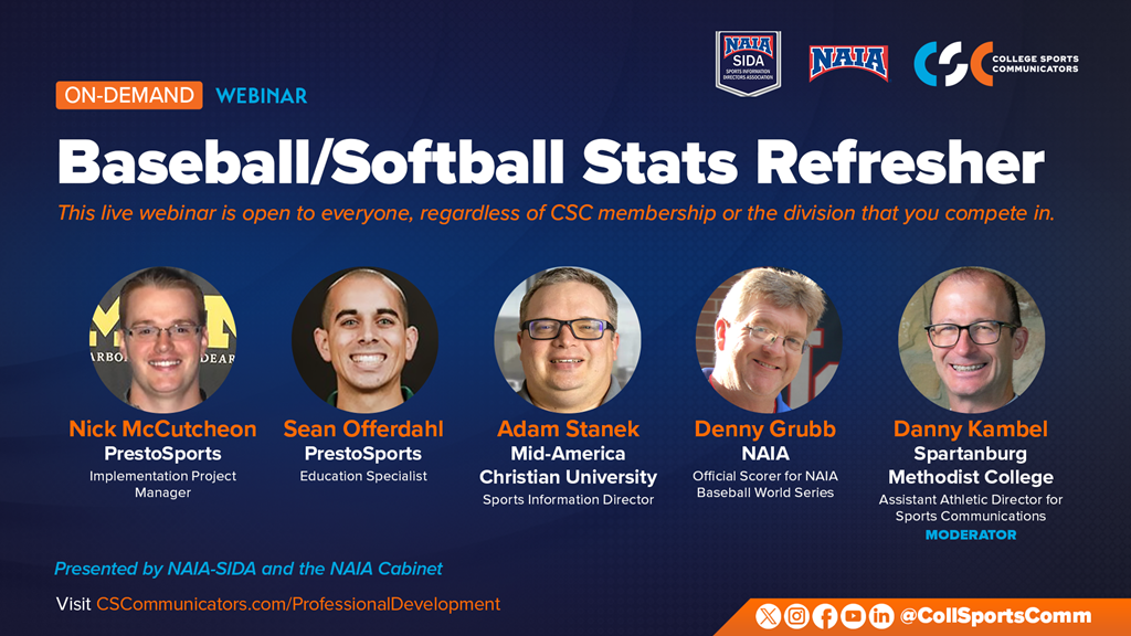 On-Demand NAIA-SIDA Teachable Tuesday webinar image